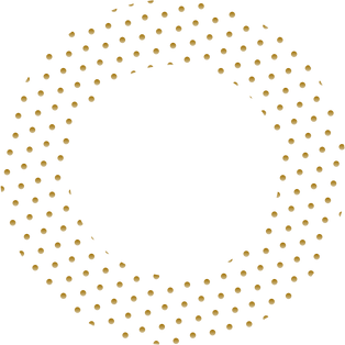 gold dots circle icon 1